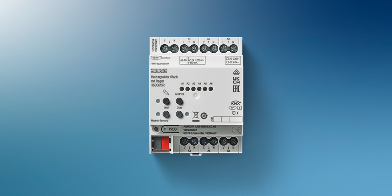KNX Heizungsaktor 6-fach bei Antel Elektrotechnik GmbH in Freystadt