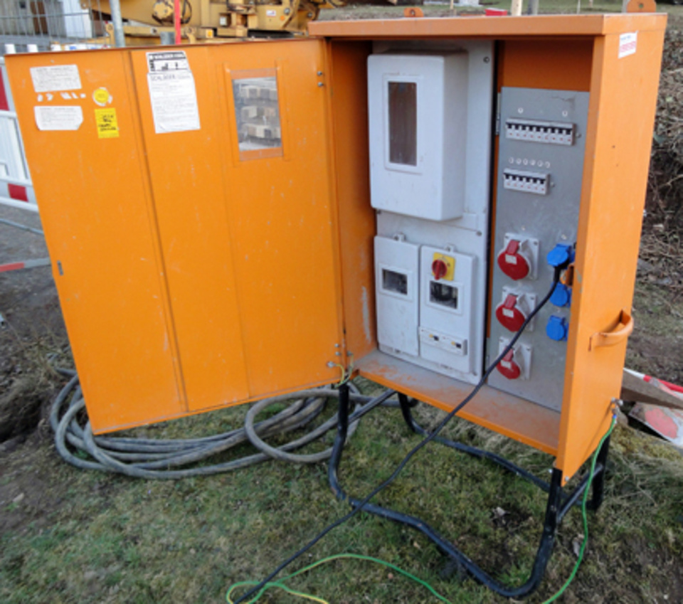 Baustromkasten bei Antel Elektrotechnik GmbH in Freystadt